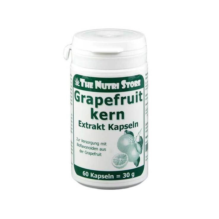 Grapefruit Kern Extrakt 400 mg Kapseln, 60 St