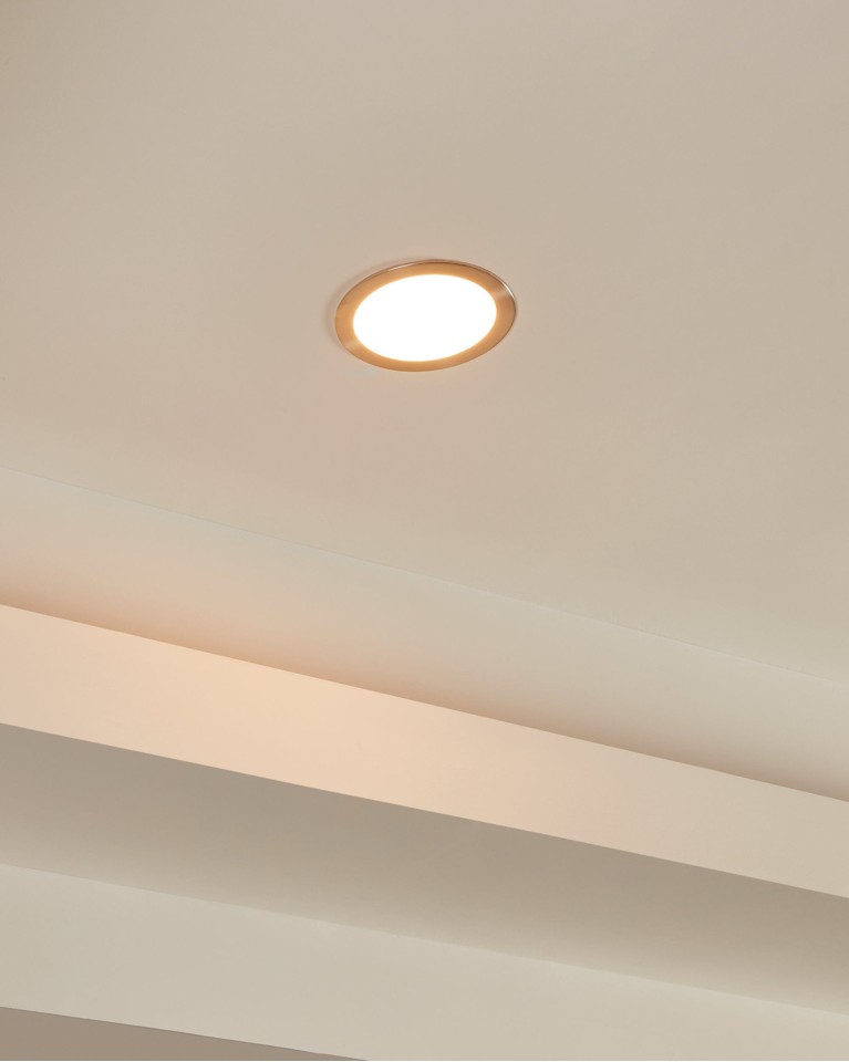 EGLO - Fueva-Z indbyg. børstet stål Ø16,5 - TW - Zigbee, Bluetooth