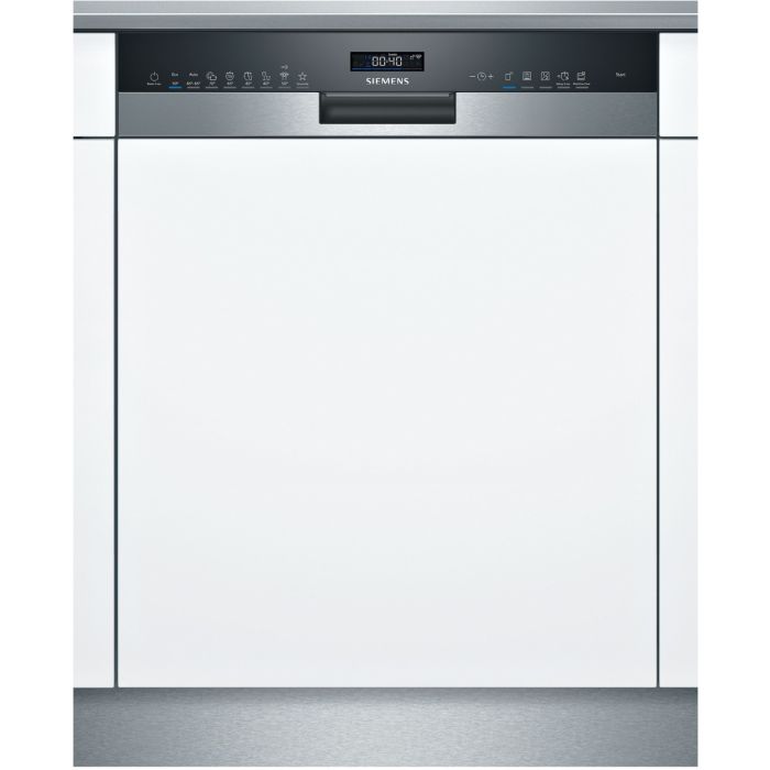 Siemens teilintegrierter Geschirrspüler iQ500 SN55ES57CE Edelstahl