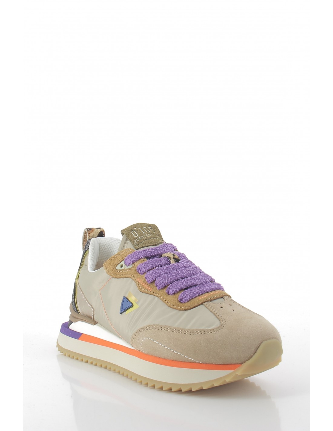 0-105 Baskets de ville femme lenox terra multicolor
