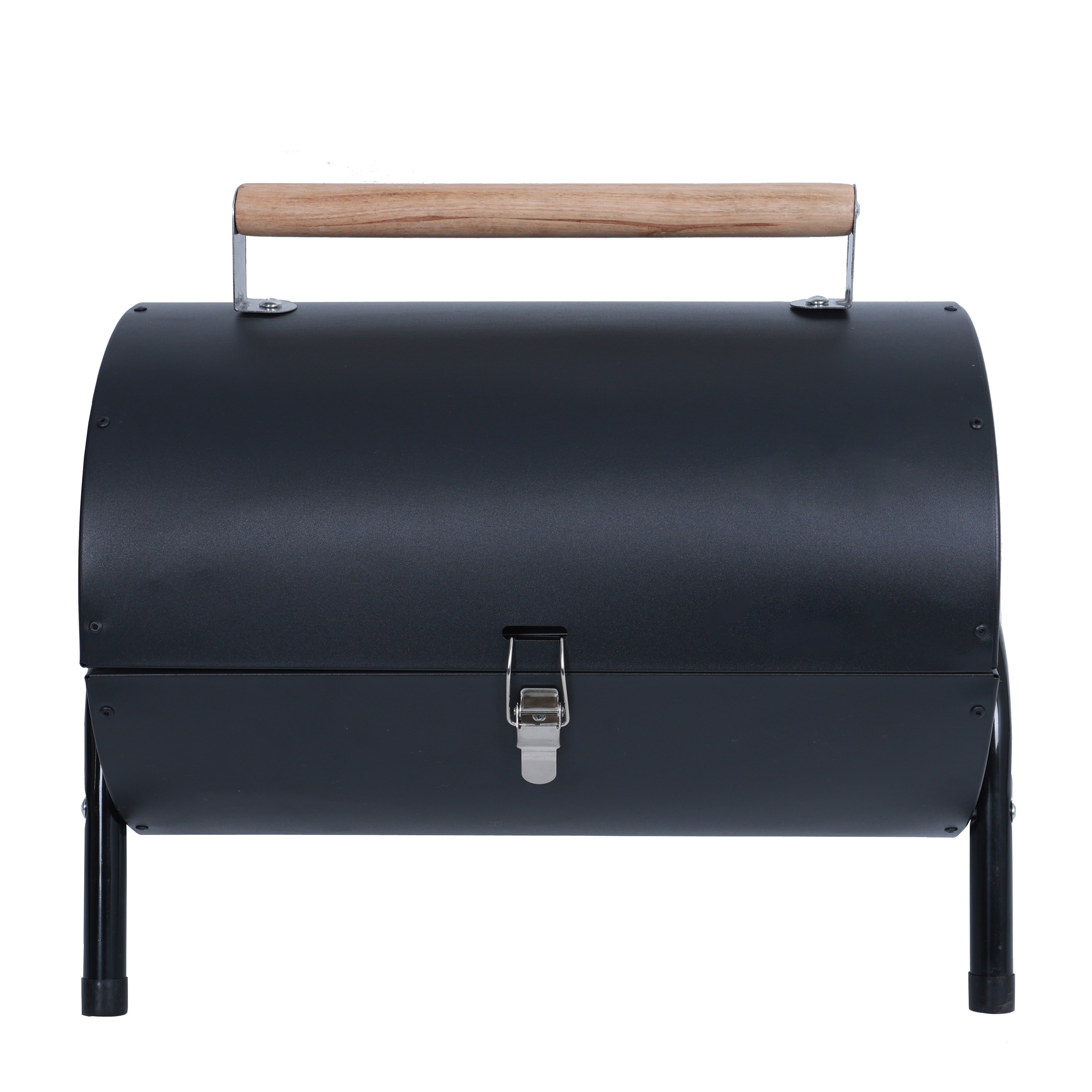 BBQ Holzkohlegrill Campinggrill schwarz