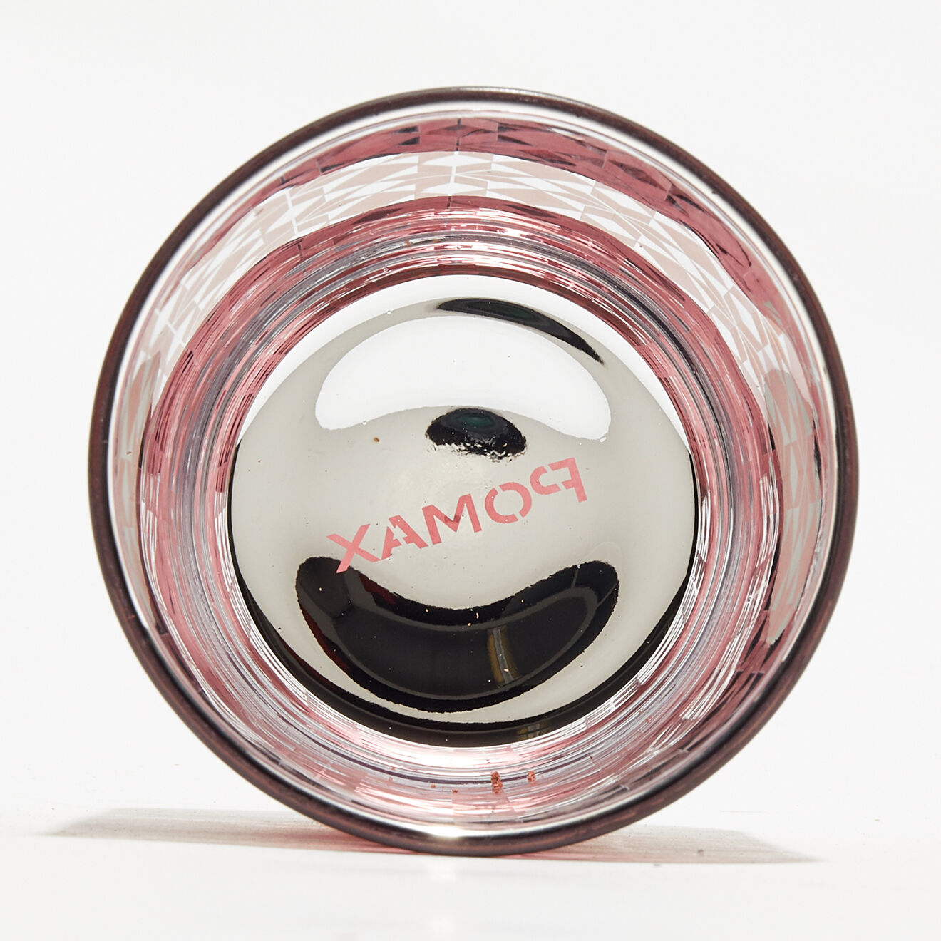 Pomax Photophore Stara rouge - D.10xH.12.5 cm