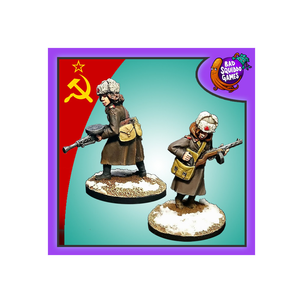 Female Soviet Winter LMG & Loader