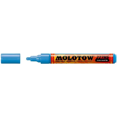 Molotow Permanentmarker ONE4ALL 227 HS, nachfüllbar, 4 mm, schockblau mittel