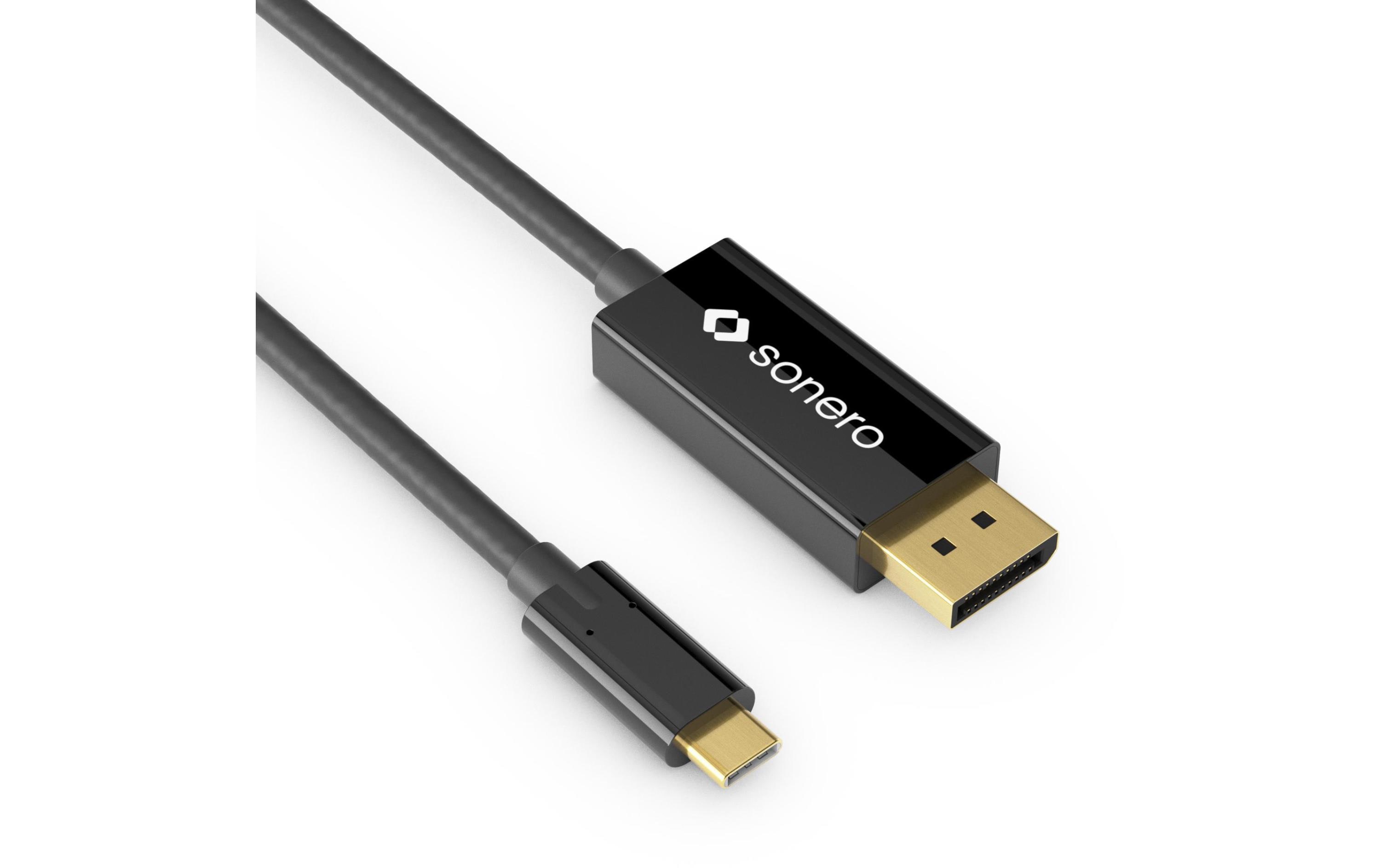 Kabel USB Type-C - DisplayPort, 2 mVideo-Kabel