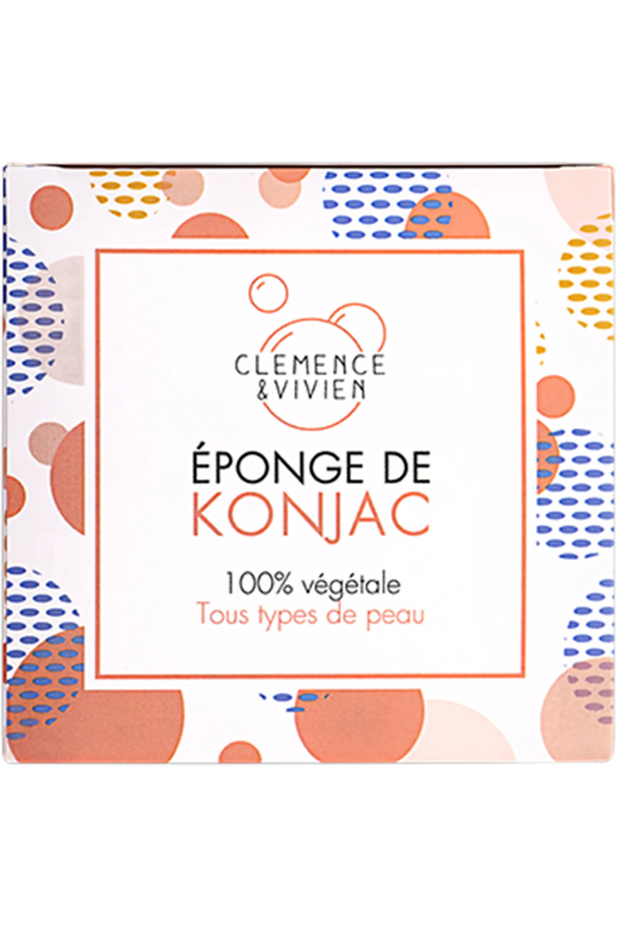 Clémence et Vivien Éponge de Konjac-15 g