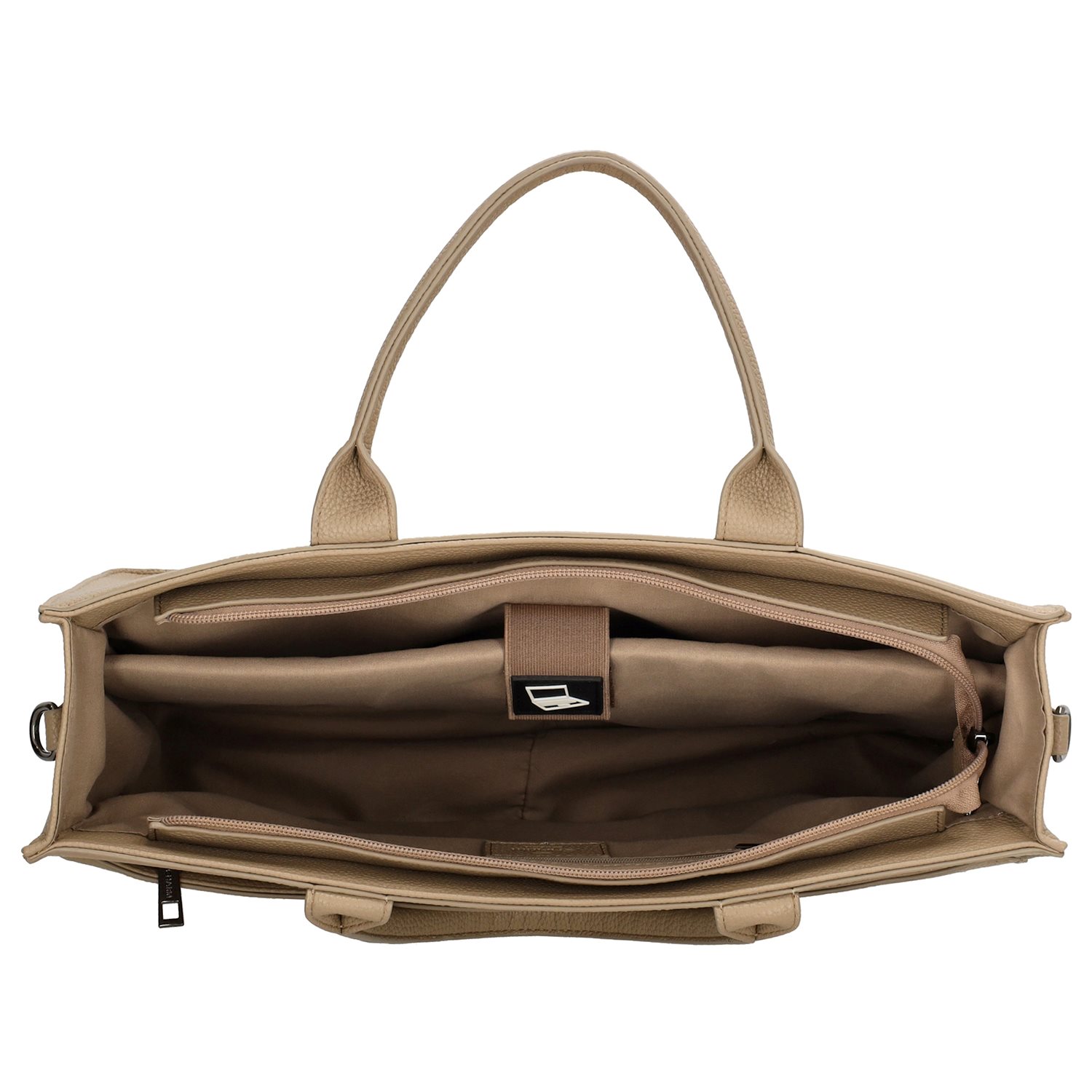 Charm London Princeton Laptopbag lighttaupe