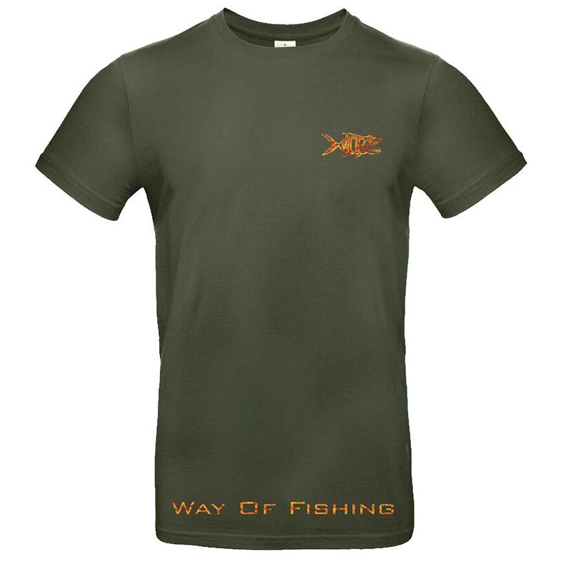 Tee Shirt Manches Courtes Homme W.O.F. Bonobo - Kaki