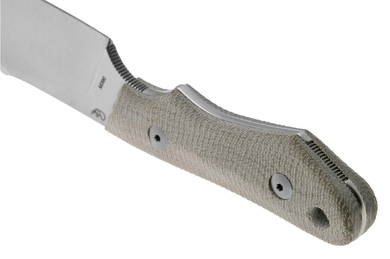 Viper Handy 2 VT4050CG Green Canvas Micarta, vaststaand mes
