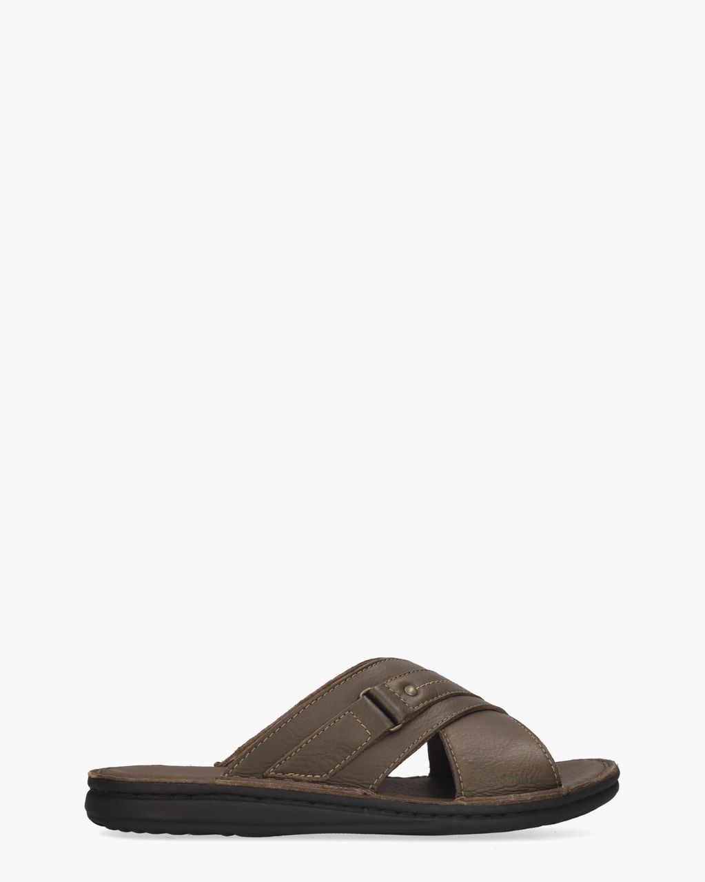 Cypres Walter Donkerbruin Herenslippers