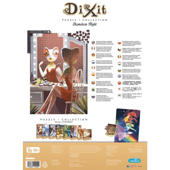 Puzzle Dixit 1000 pièces Chamelon Night