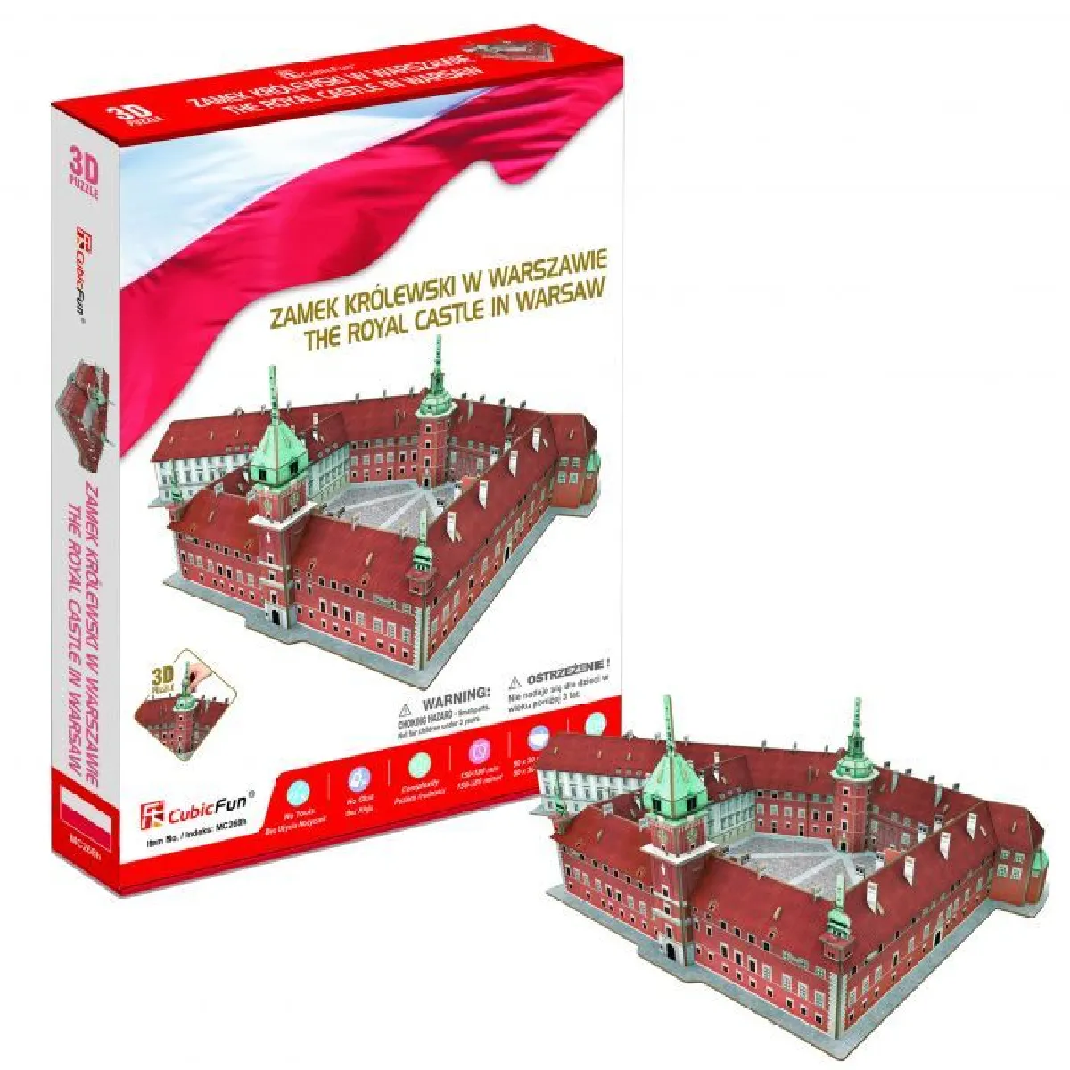 Castello Reale Varsavia 3D CubicFun