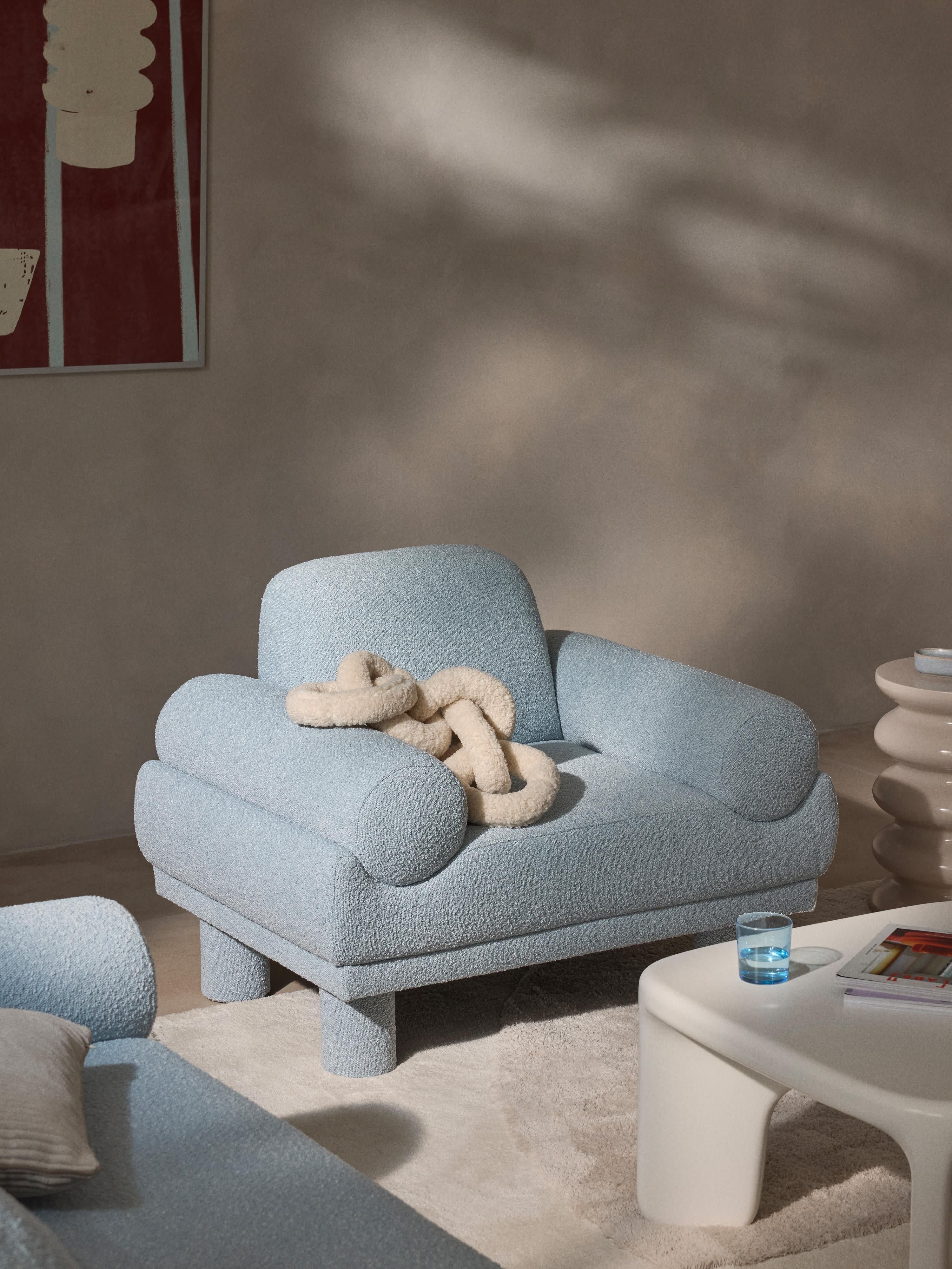 Bouclé fauteuil Lilo
