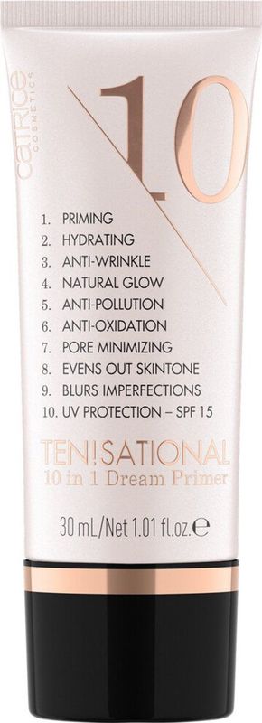 Catrice - Ten!sational 10 in 1 Dream Primer - Nude - 30ml