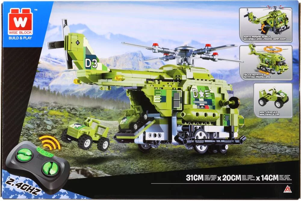 WISE BLOCK - HELICOPTERE MILITAIRE RADIOCOM