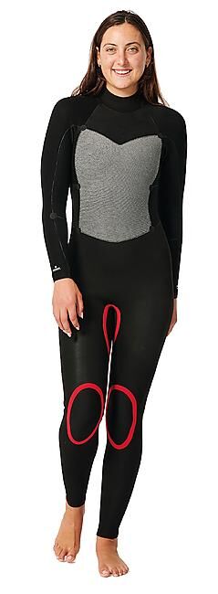 RIP CURL - INTEGRALE OMEGA BZ 3/2 FEMME