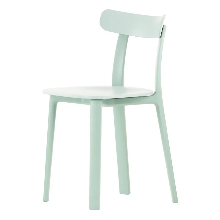 Vitra Chaise Morrisson All plastic | Gris bleuté