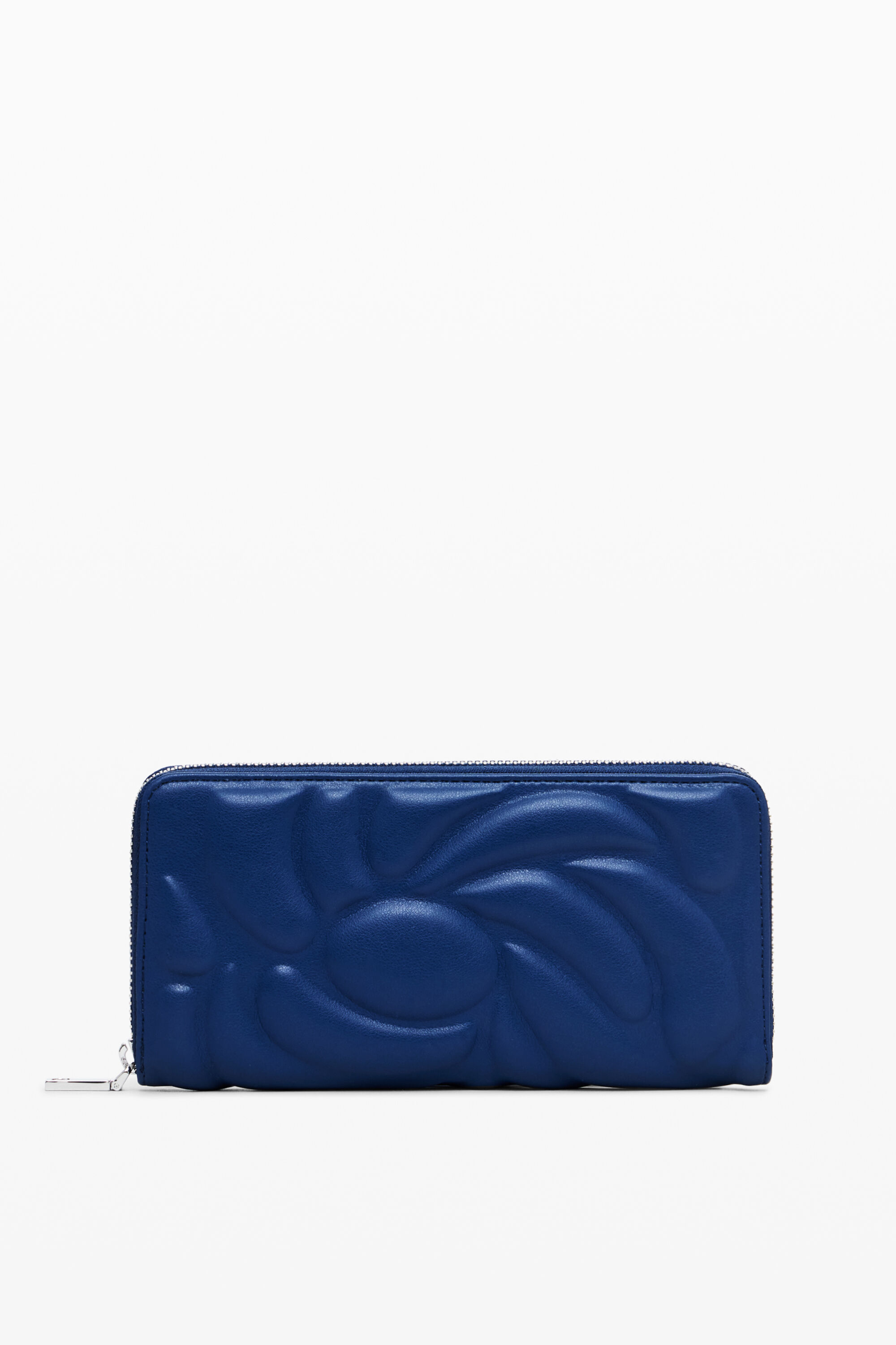 Monedero floral geométrico cremallera
