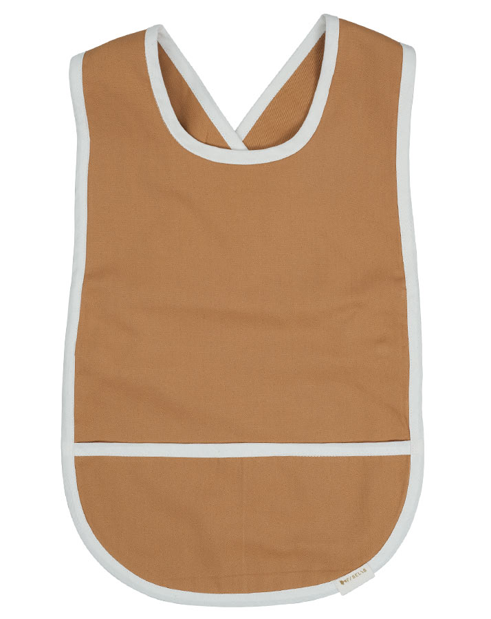 Lätzchen CROSS BACK in ochre