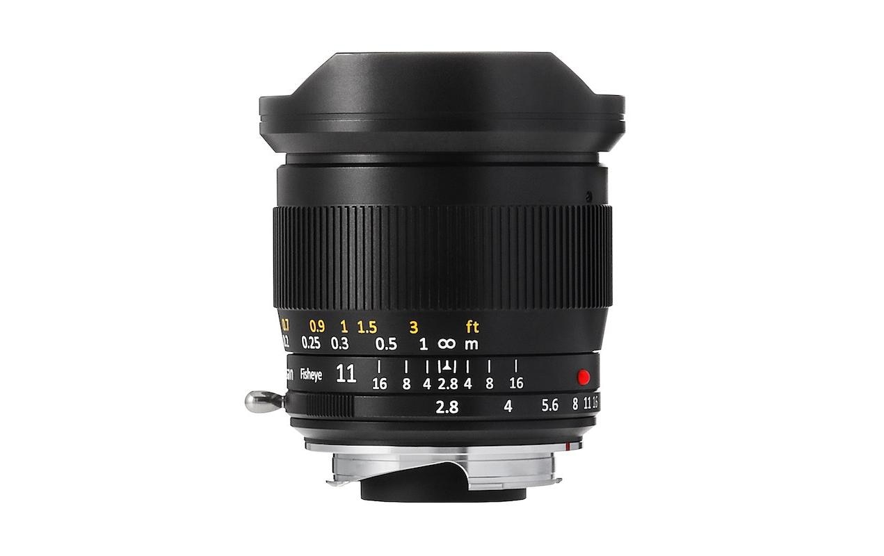 Festbrennweite 11mm F/2.8 – Nikon F<br>Fischaugenobjektiv mit grandiosem Weitwinkel-Sichtfeld
