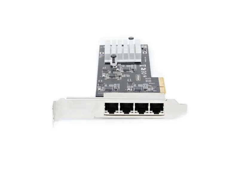 StarTech.com 4-Port 2.5Gbps NBASE-T PCIe Network Card, Intel I225-V Chip, Quad Port Computer Network Card, Multi-Gigabit NIC, PCI Express Server LAN Card, Desktop Ethernet Interface Card, PCI Express 2.0 (PR42GI-NETWORK-CARD) - Netværksadapter - PCIe