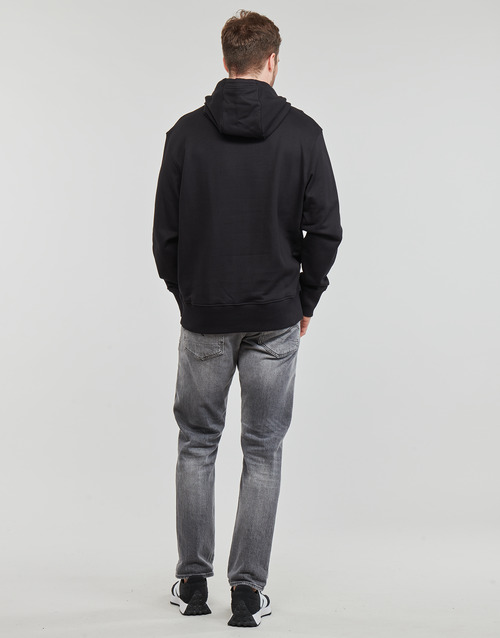 Calvin Klein Jeans - CONNECTED LAYER LANDSCAPE HOODIE - Noir