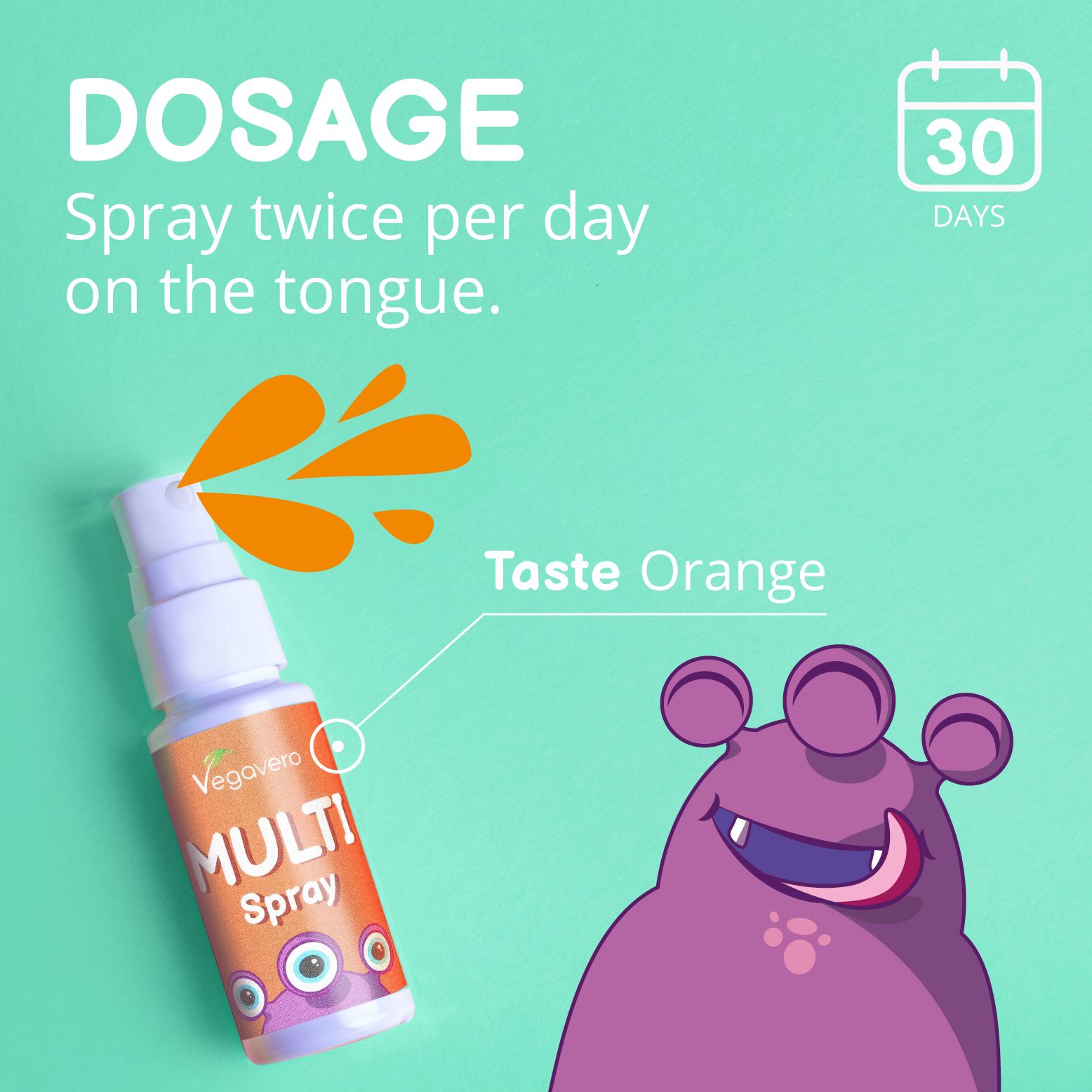 VEGAVERO Multivitamin Spray Junior