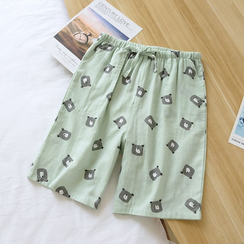 MelMount - Pyjamashorts met bijpassende print voor koppels