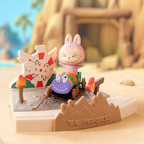 Labubu monsters playing games scene samlerfigur – flere varianter – assorteret