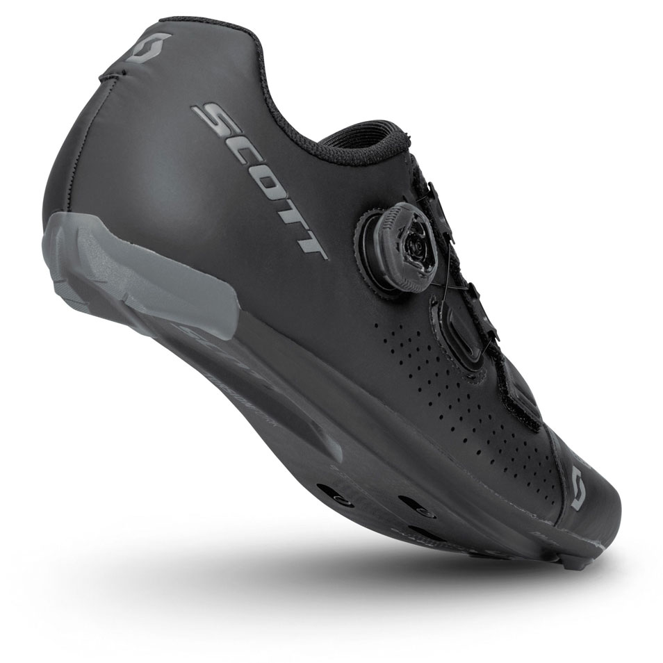 Scott Team Boa Landevejssko Matt Black/Dark Grey