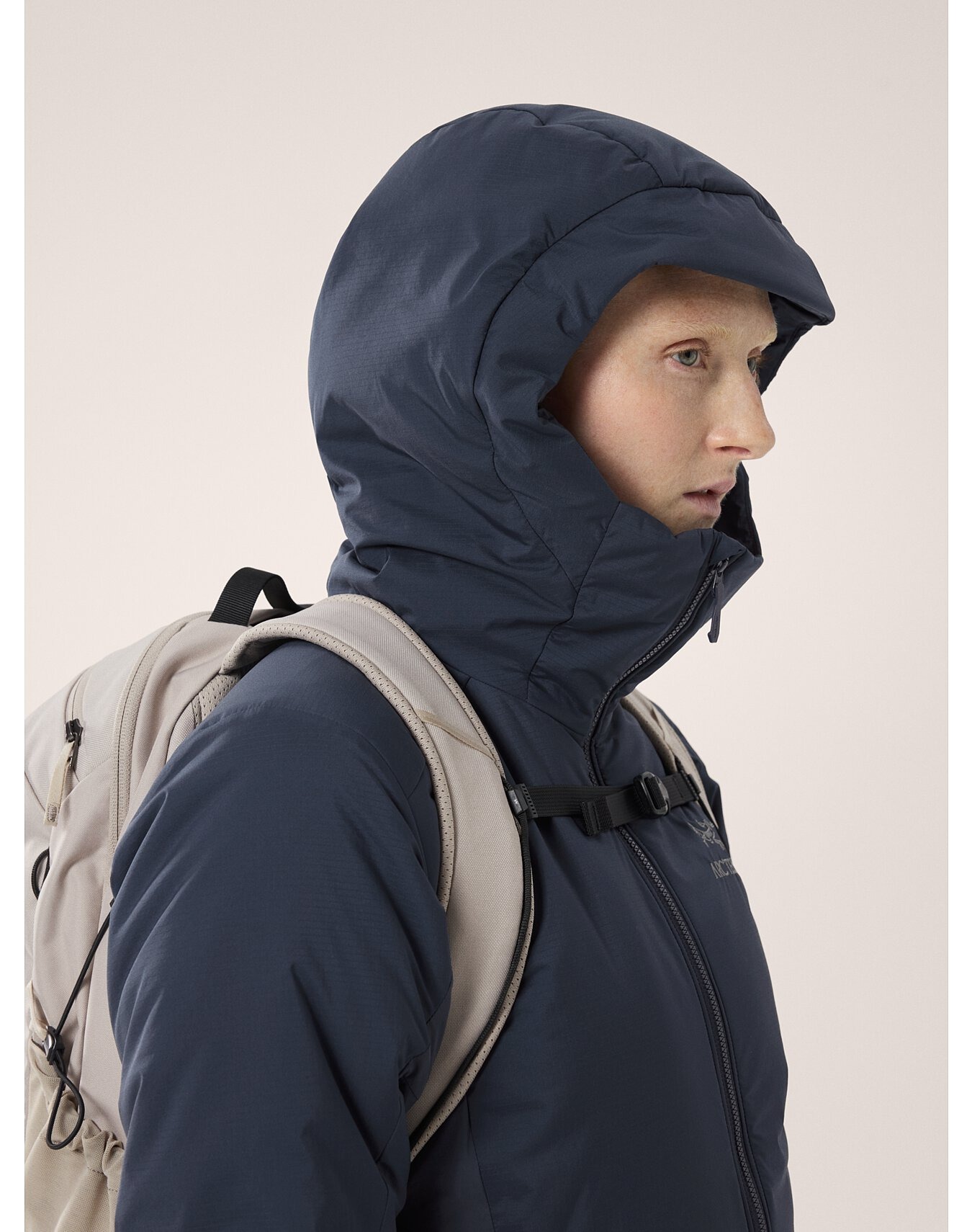 Atom Heavyweight Hoody Dame Black Sapphire