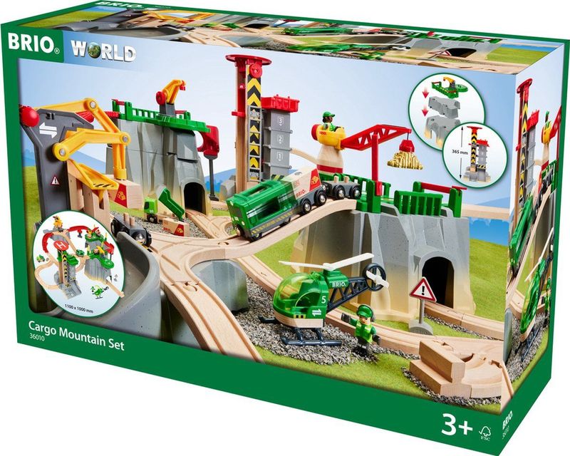 BRIO Cargo Mountain Set - 36010 - Treinbaan