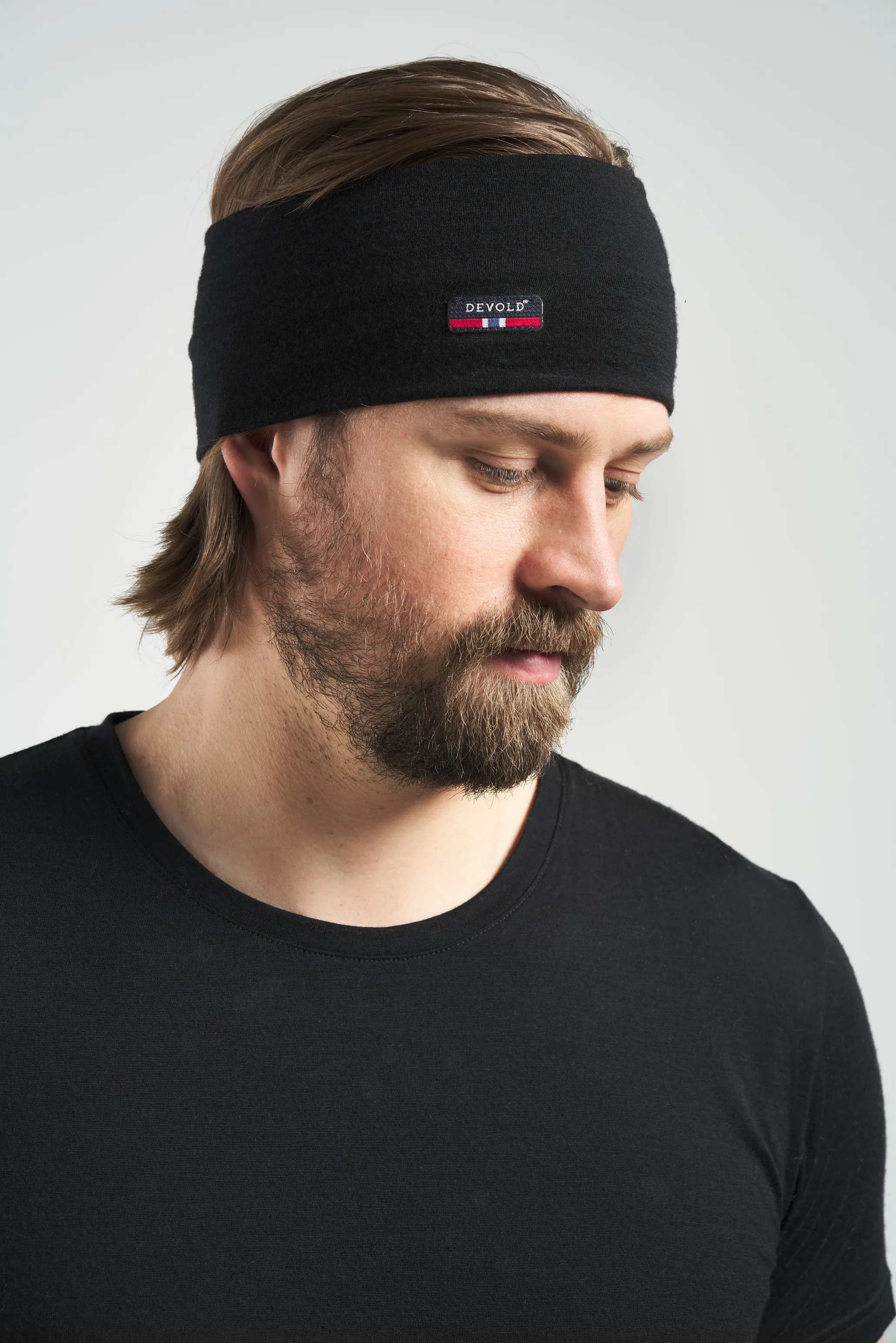 Devold Breeze Merino 150 Headband Black