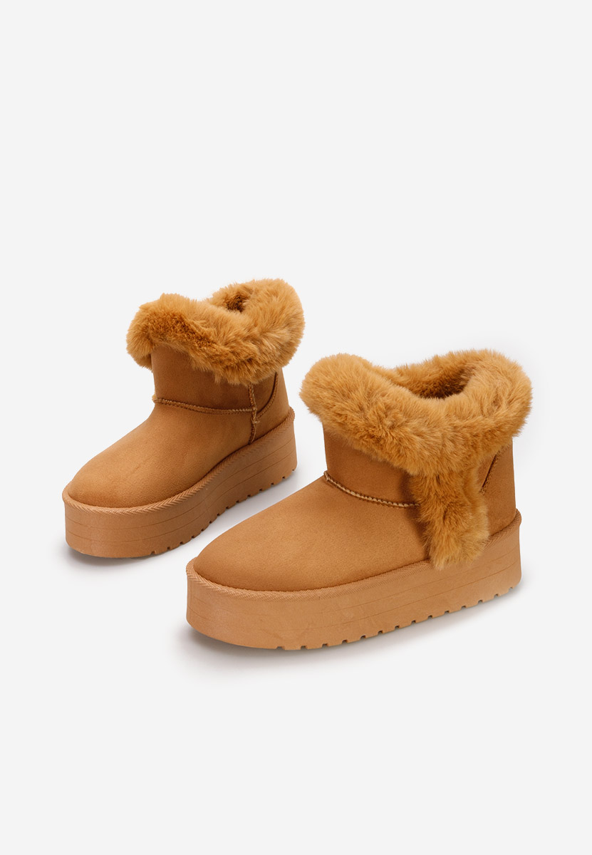 Bottes de neige femme chameau Calla