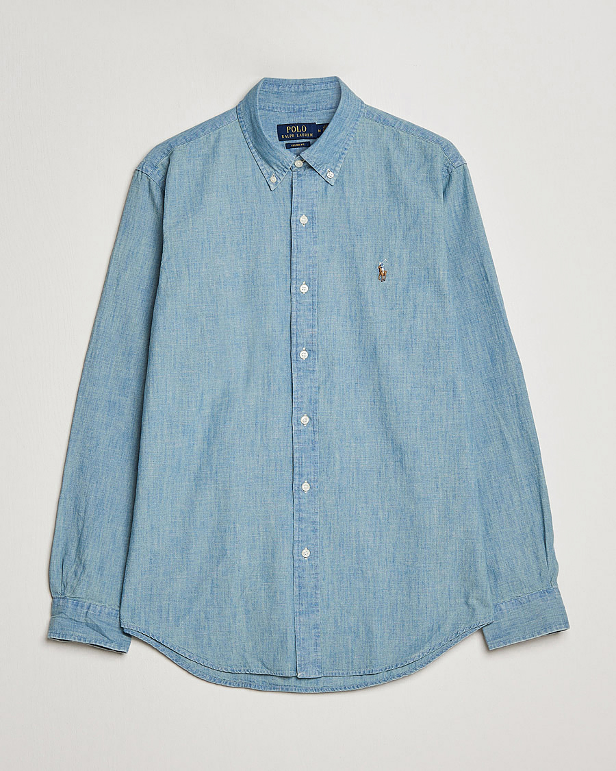 Polo Ralph Lauren Custom Fit Shirt Chambray Washed