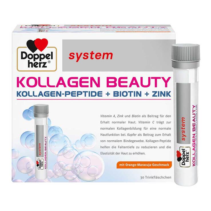 Doppelherz Kollagen Beauty Maracuja system Tra, 30X25 ml