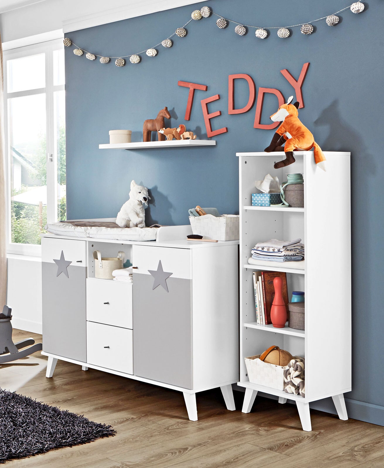 Wandboard Rocky 78x3x25 cm