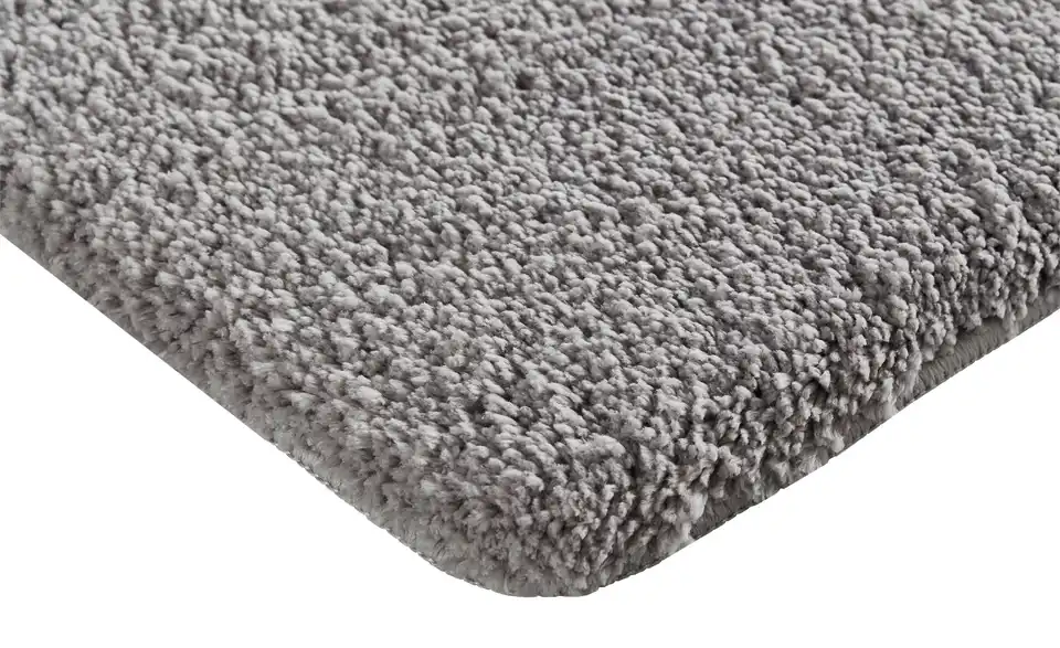 como Badteppich Softy Silbergrau 55x65 cm