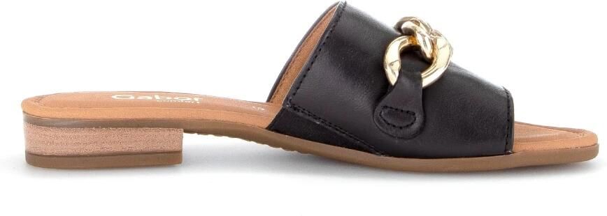 Gabor Comfortabele dames slippers Black Dames