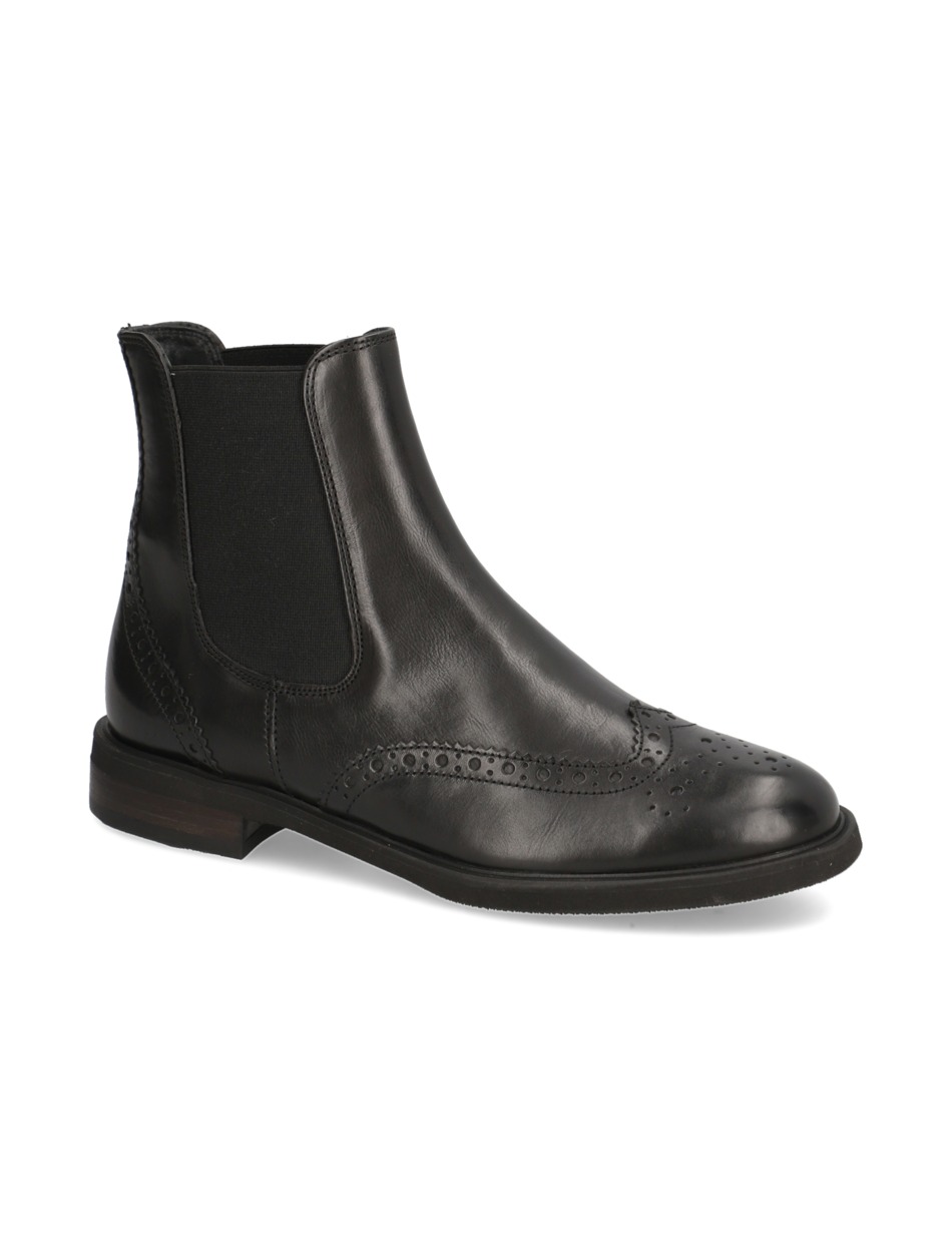 Glattleder Chelsea Boot