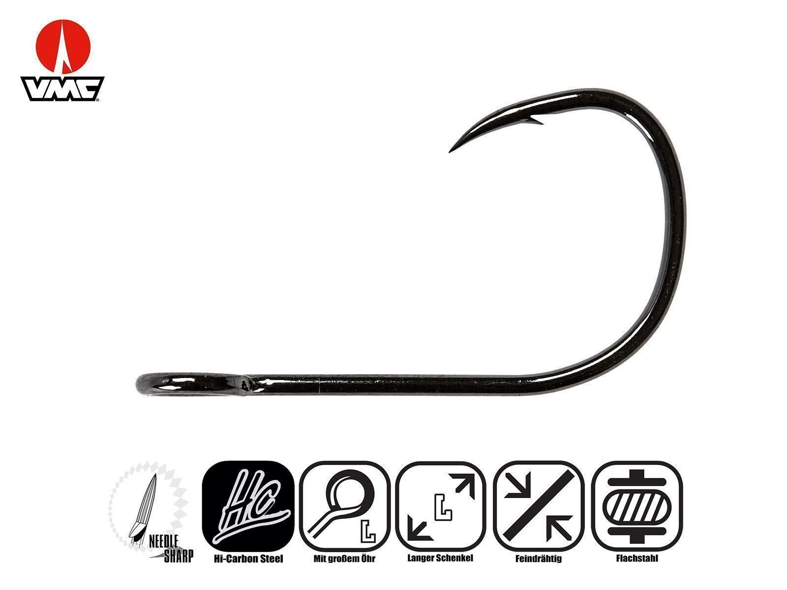 VMC Einzelhaken für Spinner & Jigs (7239) - Gr. 6