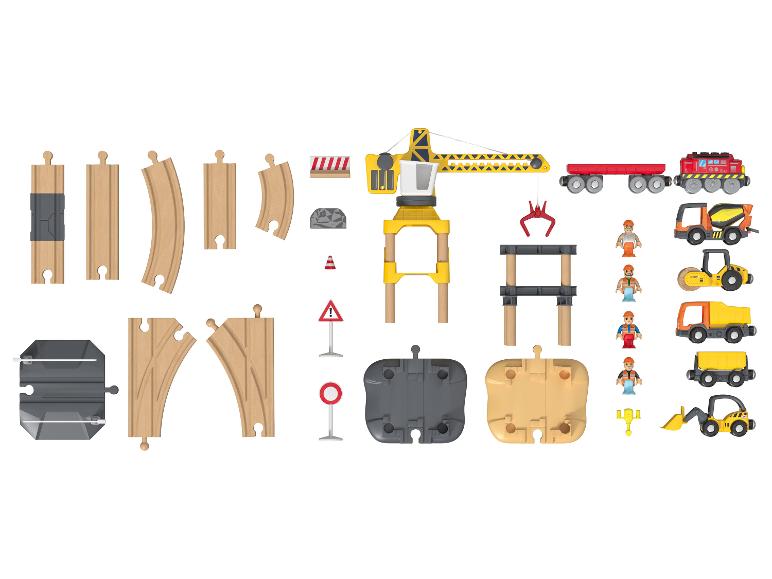 Houten treinset