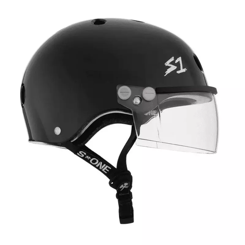 Casque S-ONE Lifer Visor Black gloss glitter