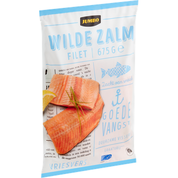 Jumbo Wilde Zalm Filet 675 g