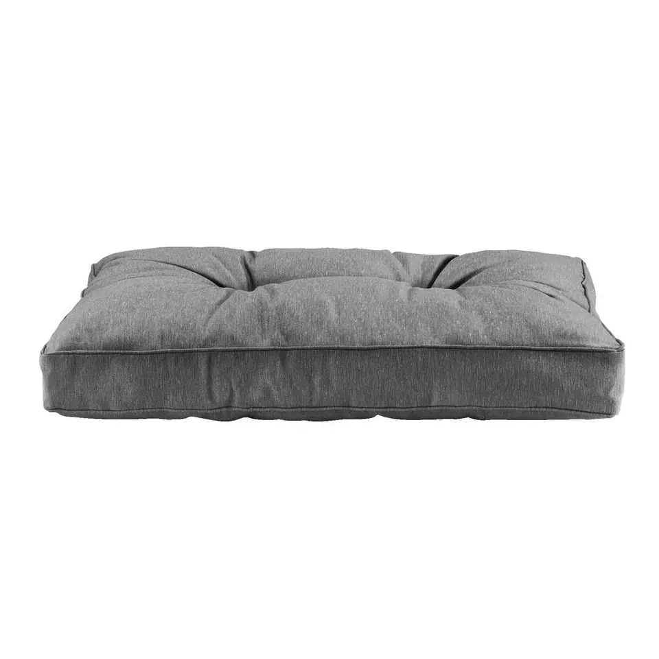 Loungekussen Florence rug - grijs - 60x43 cm