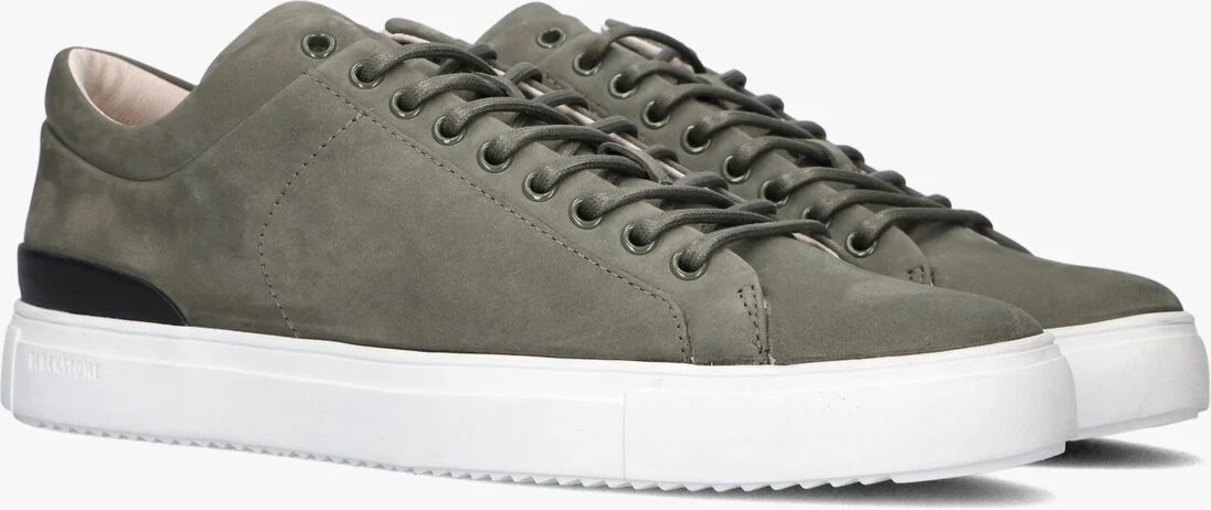 BLACKSTONE groene blackstone lage sneakers pm56
