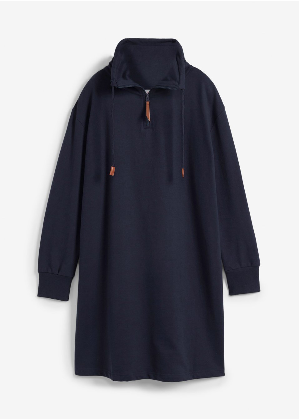 Robe sweat avec imprimé dos