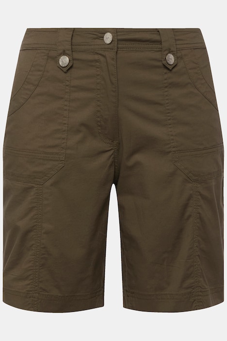 Cargo-Bermuda, Komfortbund, 4-Pocket-Schnitt