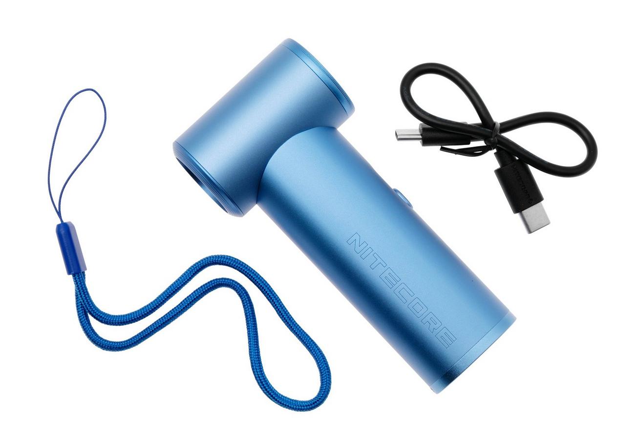 Nitecore NEF01 Mini High-Speed Handheld Fan, Cobalt Blue, ventilator