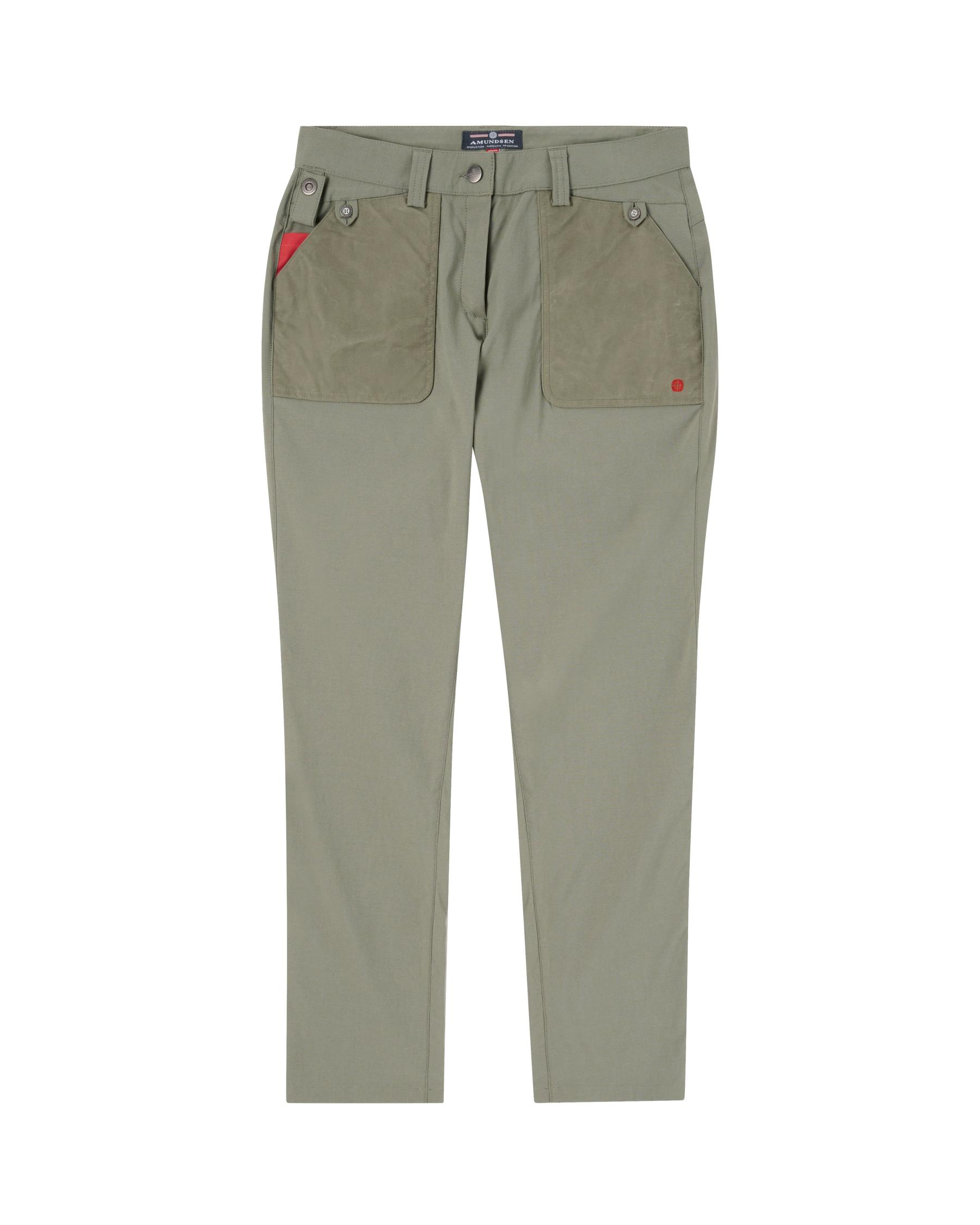 Amundsen Field Slacks Womens Blue Surf/Olive Ash